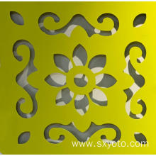 Thickness 2.5mm-4mm Different Designs Aluminum Perforated Sheet